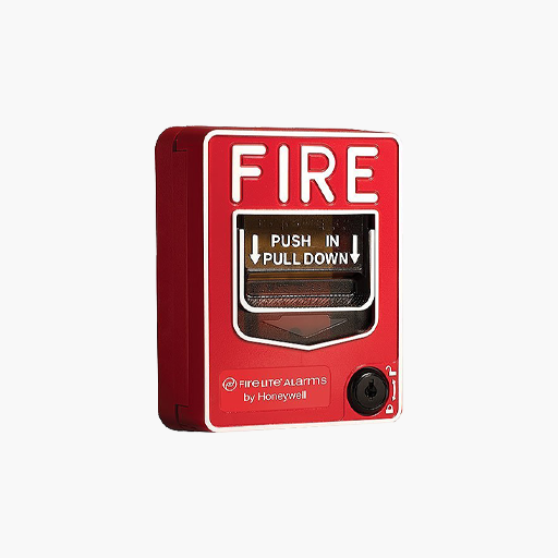 Fire-Lite BG-12LO Dual-Action Pull Station with SPST N/O Switch