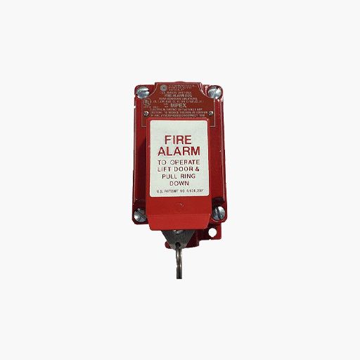 Potter MPEX Explosion Proof Manual Pull Station, Red