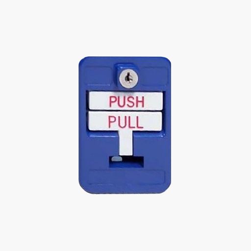 SigCom SG-42CXK1E-BL SG-42 Series Die-Cast Metal Pull Station