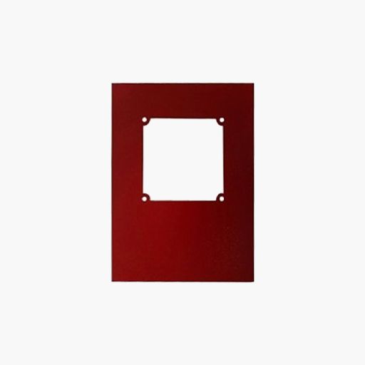 SAE YJ0018 Plate Cover A34 with 4 SAE YJ0018 Plate Cover A34 with 4" Square Cutout