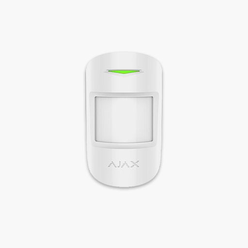 AJAX 42828.02.WH3 Wireless Pet Immune Motion Detector, White