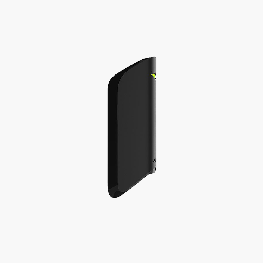 AJAX 42824.36.BL3 Wireless Indoor Curtain Motion Detector, Black
