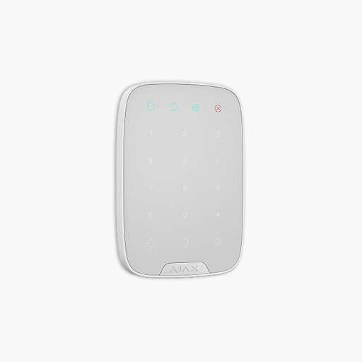 AJAX 42814.12.WH3 Wireless Touch Keypad, White