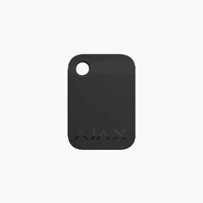 AJAX 42849.90.BL Contactless Key Fob, 10-Piece, Black