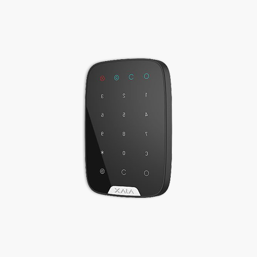 AJAX 42813.12.BL3 KeyPad Jeweller Touch Keypad, Black