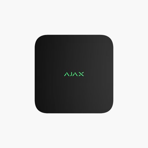 AJAX 78269.122.BL 16-Channel NVR, 4K Resolution, Black