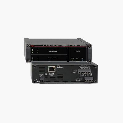 RDL RU-MLB2P Mic/Line Bi-Directional Network Interface RDL RU-MLB2P Mic/Line Bi-Directional Network Interface