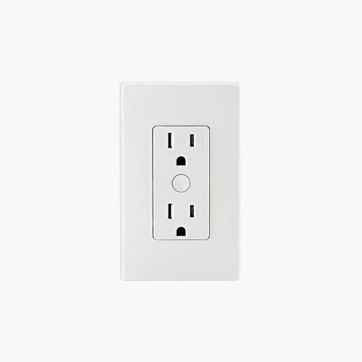 Leviton DW15R-1BW Decora Smart Wi-Fi Tamper-Resistant Outlet