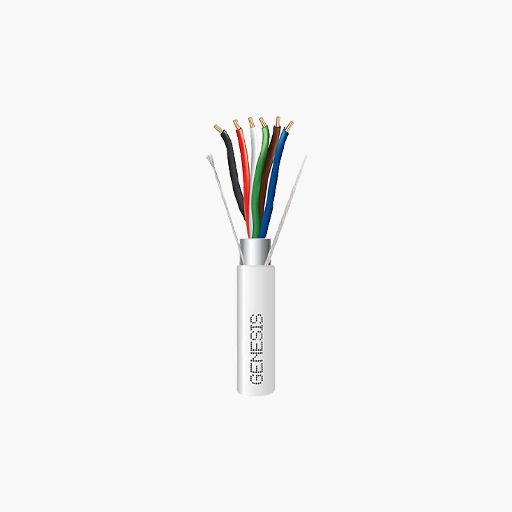 Genesis 32061112 22/6 Stranded Shielded Plenum Cable, CL3P, 1000' Genesis 32061112 22/6 Stranded Shielded Plenum Cable, CL3P, 1000'