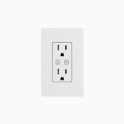Qolsys IQSKT-PG PowerG In-Wall Socket with Outlets Qolsys IQSKT-PG PowerG In-Wall Socket with Outlets
