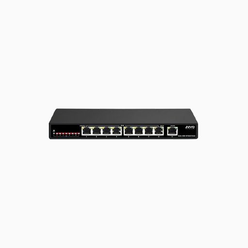 AVYCON AVN-S09-1P08W135G 9-Port 135w Gigabit PoE Switch