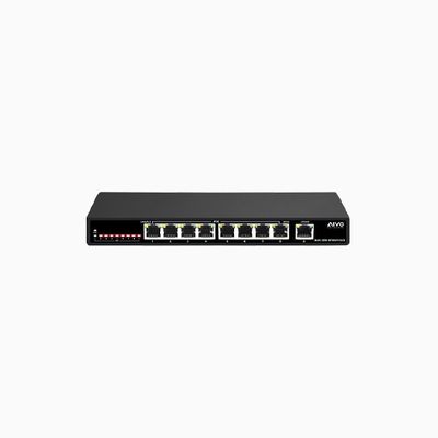 AVYCON AVN-S09-1P08W135G 9-Port 135w Gigabit PoE Switch