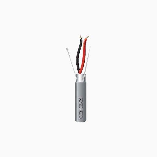 Genesis 2214-55-09 18/2 Stranded Shielded Riser Cable, CL3R, FPLR