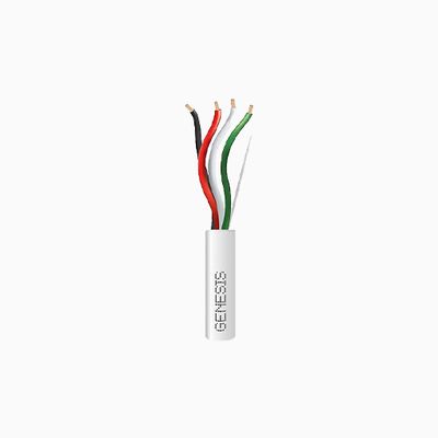 Genesis 21045501 22/4 Stranded Riser Unshielded Security Cable Genesis 21045501 22/4 Stranded Riser Unshielded Security Cable