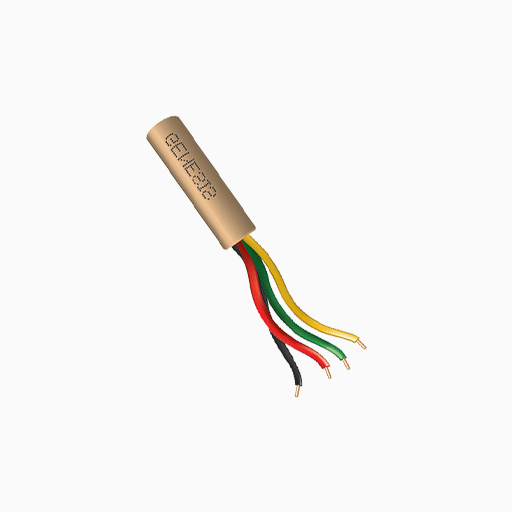 Genesis 21031113 22/4 Solid Riser Cable, 1000', Pull Box, Beige