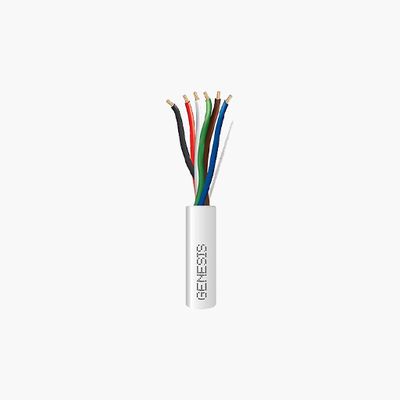 Genesis 31065512 22/6 Stranded Plenum Cable, Unshielded, FT6, 500' Genesis 31065512 22/6 Stranded Plenum Cable, Unshielded, FT6, 500'