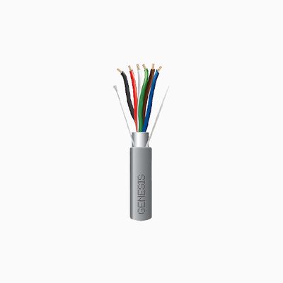 Genesis 22161009 18/6 Stranded Shielded Riser Cable, CL3R, 1000' Genesis 22161009 18/6 Stranded Shielded Riser Cable, CL3R, 1000'