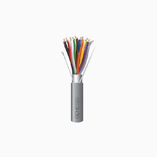 Genesis 22185009 18/10 Stranded Shielded Riser Cable, CL3R, 500' Genesis 22185009 18/10 Stranded Shielded Riser Cable, CL3R, 500'