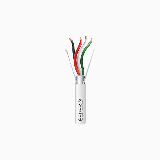 Genesis 32155512 18/4 Stranded Shielded Plenum Cable, CL3P, FPLP Genesis 32155512 18/4 Stranded Shielded Plenum Cable, CL3P, FPLP