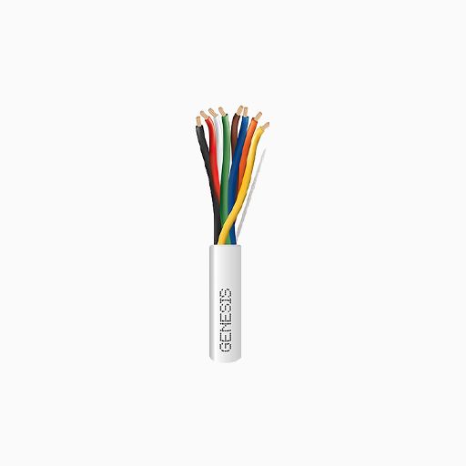 Genesis 31171012 18/8 Stranded Plenum Cable, Unshielded, CL3P Genesis 31171012 18/8 Stranded Plenum Cable, Unshielded, CL3P
