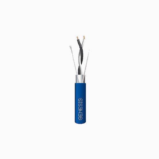 Genesis 33202106 22/1 Pair Stranded Shielded Plenum Cable, FPLP Genesis 33202106 22/1 Pair Stranded Shielded Plenum Cable, FPLP
