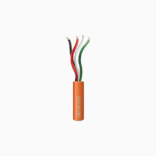 Genesis 21045803 Speed Bag 22/4 Stranded Riser Cable, 500', Orange Genesis 21045803 Speed Bag 22/4 Stranded Riser Cable, 500', Orange