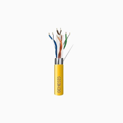 Genesis 51931102 CAT6a Riser Cable, 23/4 Solid BC, Unshielded Genesis 51931102 CAT6a Riser Cable, 23/4 Solid BC, Unshielded