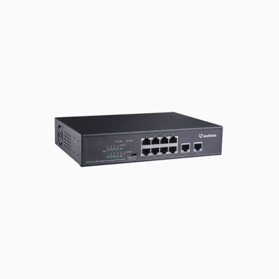 GeoVision GV-APOE0810 10-Port 10/100/1000M Unmanaged PoE GeoVision GV-APOE0810 10-Port 10/100/1000M Unmanaged PoE