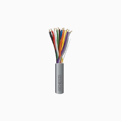 Genesis 21085509 22/10 Stranded Riser Cable, 500', Pull Box, Gray Genesis 21085509 22/10 Stranded Riser Cable, 500', Pull Box, Gray
