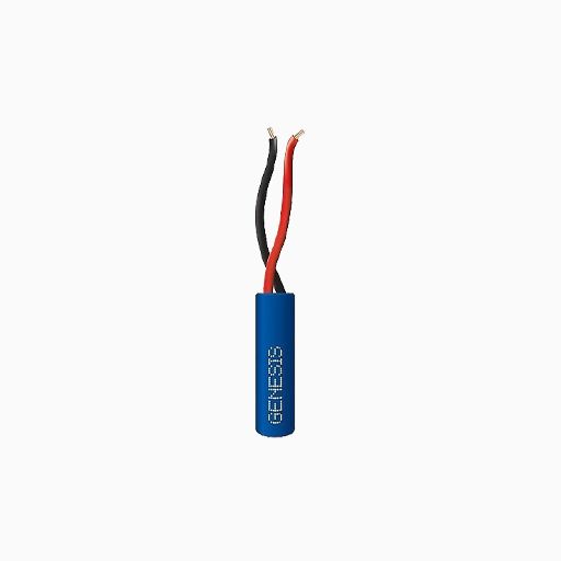 Genesis 21025806 Speed Bag 22/2 Stranded Riser Cable, 500', Blue