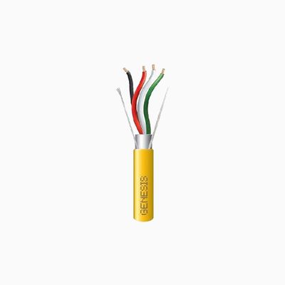 Genesis 32152102 18 AWG 4C Stranded Shielded Plenum Cable Genesis 32152102 18 AWG 4C Stranded Shielded Plenum Cable