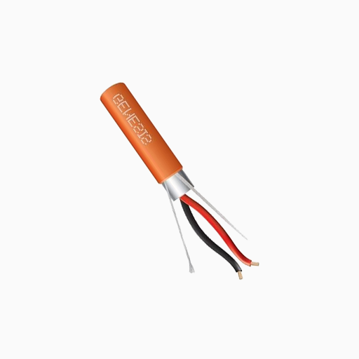 Genesis 32142103 18/2 Stranded Shielded Plenum Cable, CL3P, FPLP