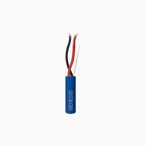 Genesis 31142106 18/2 Stranded Plenum Cable, Unshielded, CL3P Genesis 31142106 18/2 Stranded Plenum Cable, Unshielded, CL3P