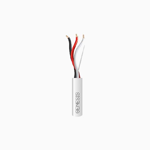 Genesis 31261012 18/3 Stranded Plenum Cable, Unshielded, CL3P Genesis 31261012 18/3 Stranded Plenum Cable, Unshielded, CL3P