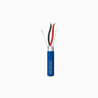 Genesis 32142106 18 AWG 2C Stranded Shielded Plenum Cable Genesis 32142106 18 AWG 2C Stranded Shielded Plenum Cable
