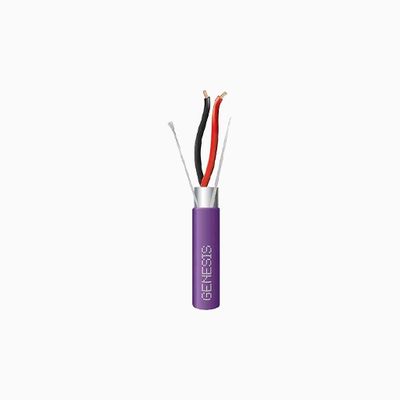 Genesis 32142110 18 AWG 2C Stranded Shielded Plenum Cable Genesis 32142110 18 AWG 2C Stranded Shielded Plenum Cable