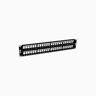ADI PRO 0E-BP48 48-Port Flush Mount Blank Patch Panel ADI PRO 0E-BP48 48-Port Flush Mount Blank Patch Panel