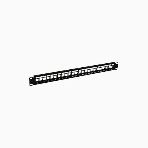 ADI PRO 0E-BP24 24-Port Flush Mount Blank Patch Panel ADI PRO 0E-BP24 24-Port Flush Mount Blank Patch Panel