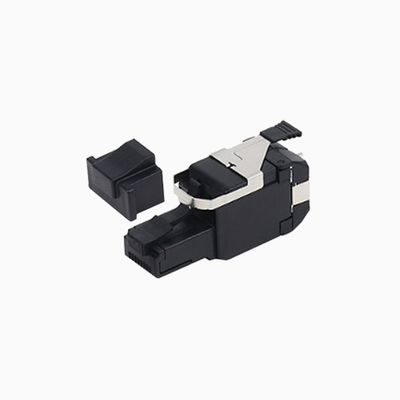 Belden RVAFPUBK-S1 REVConnect 10GX UTP Field Mount Plug, Black Belden RVAFPUBK-S1 REVConnect 10GX UTP Field Mount Plug, Black