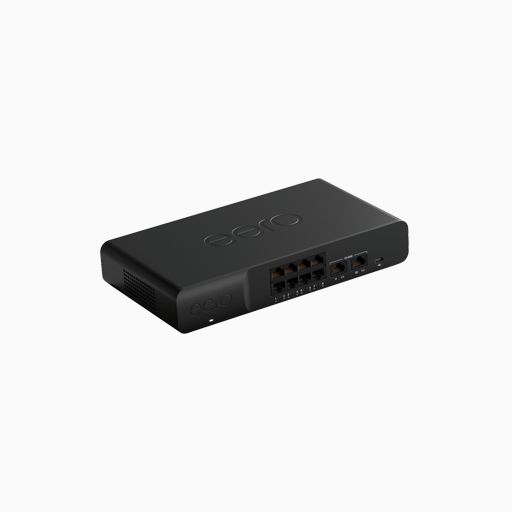 eero U021121 PoE Gateway, 10-Port Wired with 140W USB-C Adapter eero U021121 PoE Gateway, 10-Port Wired with 140W USB-C Adapter
