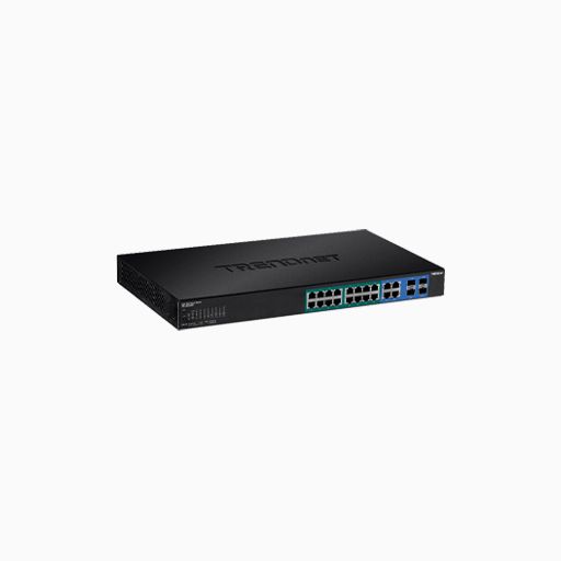 TRENDnet TPE-1620WS 20-Port Gigabit Web Smart PoE+ Switch TRENDnet TPE-1620WS 20-Port Gigabit Web Smart PoE+ Switch