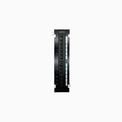ADI PRO 0E-C6PP12V 12-Port CAT6 Vertical Patch Panel ADI PRO 0E-C6PP12V 12-Port CAT6 Vertical Patch Panel