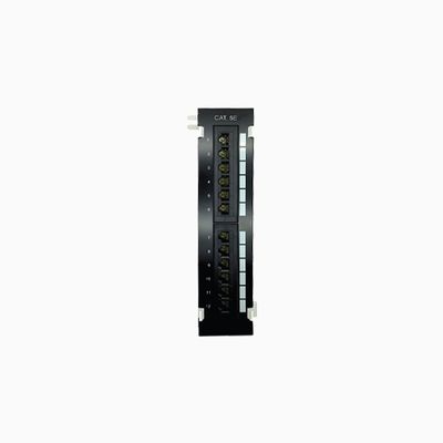 ADI PRO 0E-C5EPP12V CAT5e Patch Panel, 12-Port, Vertical Mount ADI PRO 0E-C5EPP12V CAT5e Patch Panel, 12-Port, Vertical Mount
