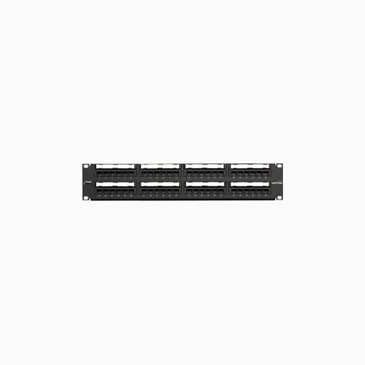 Leviton 69586-U48 CAT6 Universal Patch Panel, 48-Port, 2U RMS Leviton 69586-U48 CAT6 Universal Patch Panel, 48-Port, 2U RMS