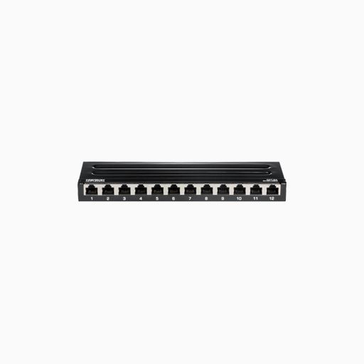 TRENDnet TC-P12C6AS 12-Port Cat6A Shielded Wall Mount TRENDnet TC-P12C6AS 12-Port Cat6A Shielded Wall Mount
