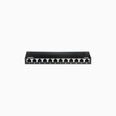 TRENDnet TC-P12C6AS 12-Port Cat6A Shielded Wall Mount TRENDnet TC-P12C6AS 12-Port Cat6A Shielded Wall Mount