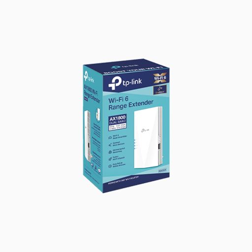TP-Link RE600X AX1800 Wi-Fi Range Extender, White TP-Link RE600X AX1800 Wi-Fi Range Extender, White