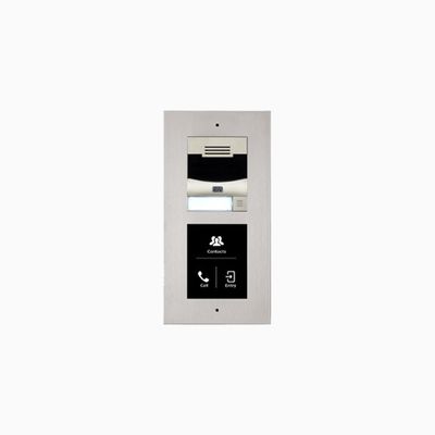2N 01273-001 IP Verso Main Unit with Camera and 1-Button, Nickel