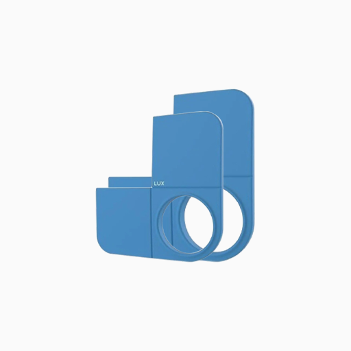 DSC KONO-SB Thermostat, Lux Konozw Decor Snap Cover-Sky Blue