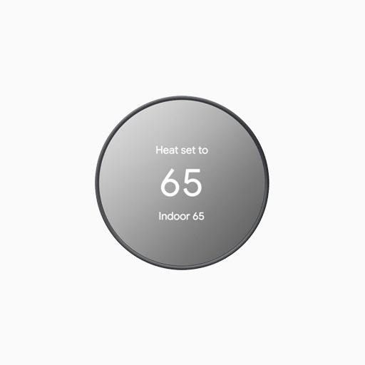 Google Nest Thermostat GA02081-CA, Gray Google Nest Thermostat GA02081-CA, Gray